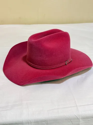 Chapéu Country Cowboy Rosa Pink Nunca Usado