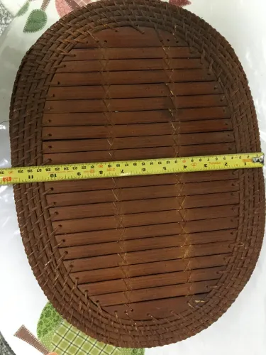 Suplas para mesa posta em Rattan indiano - 6 peças 