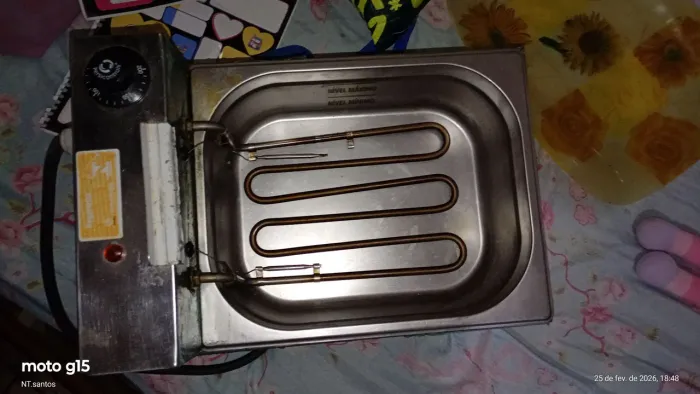 Fritadeira Elétrica Profissional Ital Inox 2200W - 127V<br>Descrição: