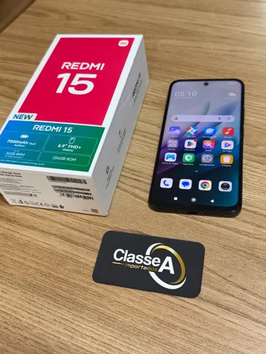 Xiaomi Redmi 15 256/8GB Preto