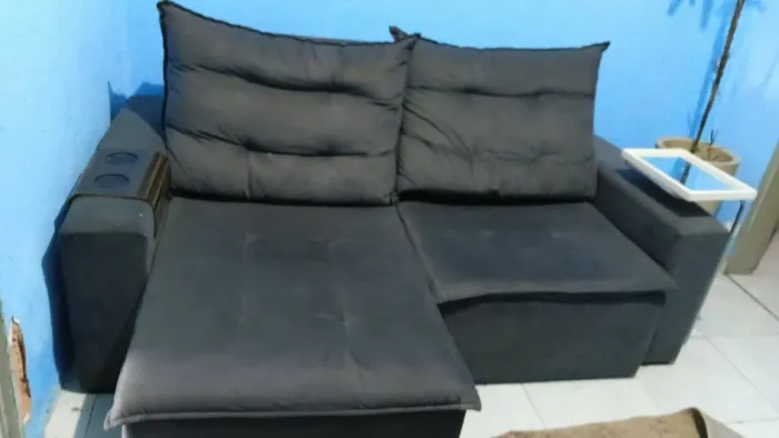 Sofa retrátil 2 lugares