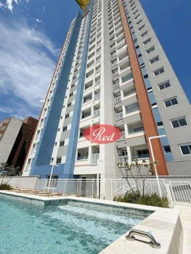 Apartamento com 1 dormitório para alugar, 47 m² por R$ 3.434,59/mês - Jardim Santa Helena