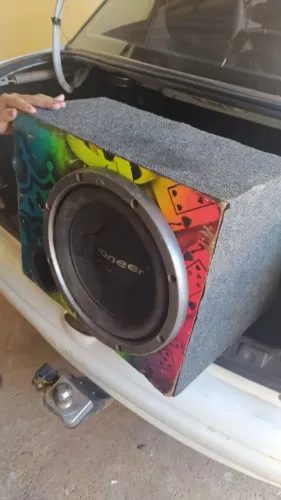 Subwoofer Pioneer 12 Polegadas na Caixa Dutada ? Som Automotivo