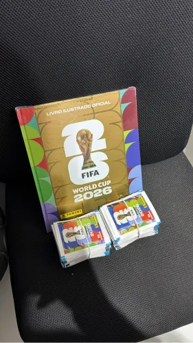 Álbum Capa Dura Ouro + 100 Envelopes