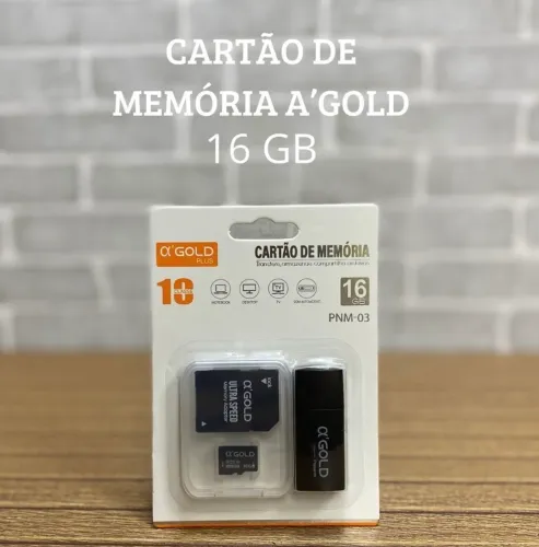 Cartão de memória 16GB - Lacrado