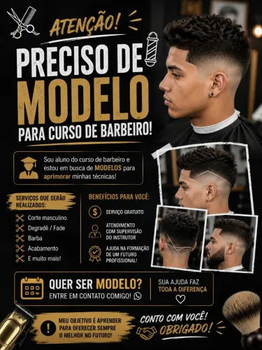 Preciso de modelo para curso