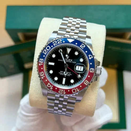 Relógio masculino Rolex gmt master Pepsi automático novo