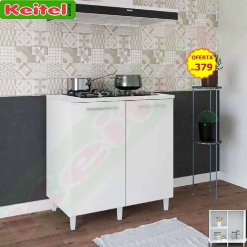 Balcão 2 Portas Bianca 80 Branco