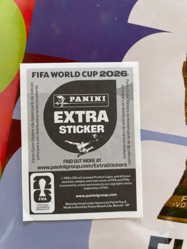 Figurinha Extra Legend Cristiano Ronaldo Cr7 Gold