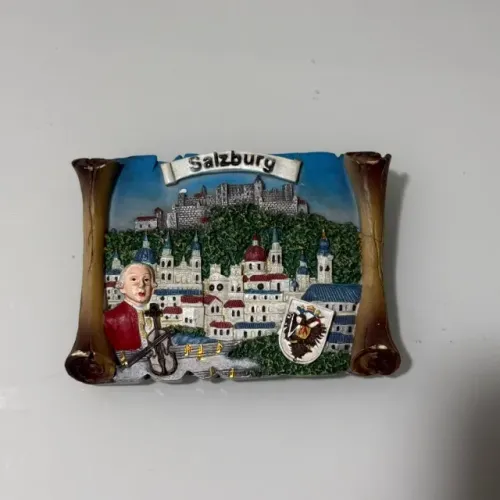 Decoração de Mesa Quadrada Comprado na Áustria Salzburg