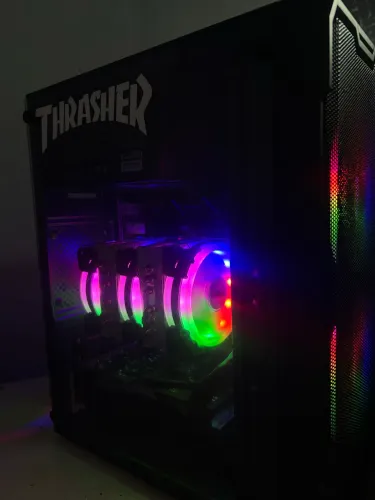 PC Gamer Xeon + RX 580 8GB + Monitor