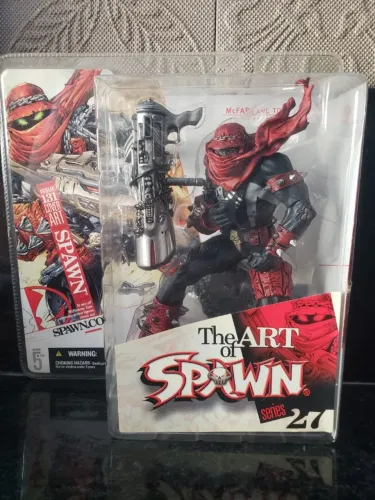 McFarlane Art Of Spawn SPAWN Series 27. Boneco de ação arte capa edição 131. NOVO