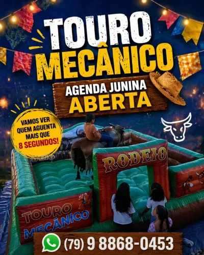Aluguel de Touro mecânico