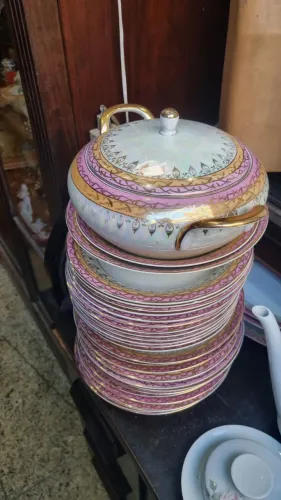 Conjunto jantar porcelana europeia