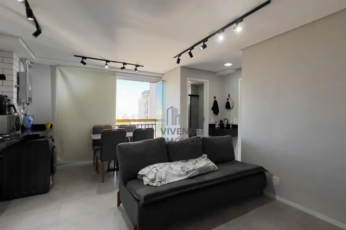 Apartamento com 2 dormitórios para alugar, 42 m² por R$ 2.408/mês - Vila Rosália - Guarulh