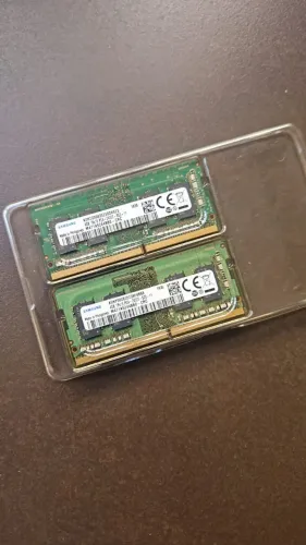 Memória ddr4 2400 2x4gb