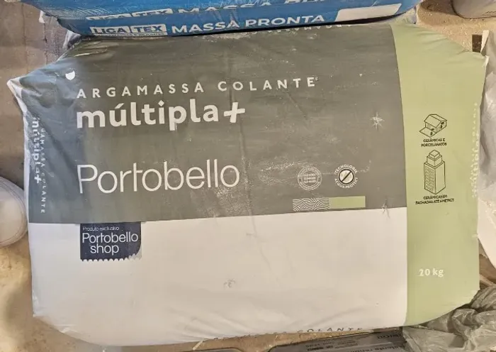 Argamassa Portobello cinza ac3