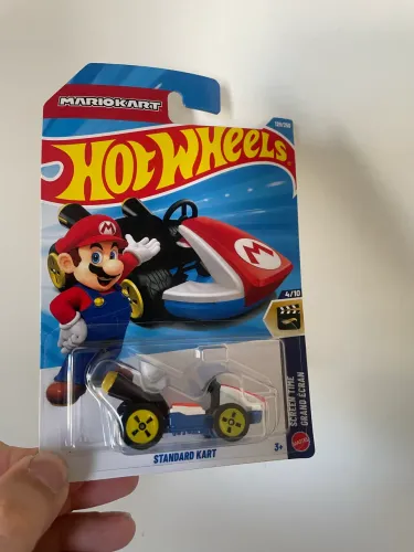 Hot Wheels Mário Kart temático kart novo lacrado