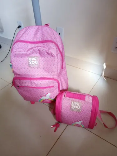 Bolsa escolar rodinha UP4YOU 