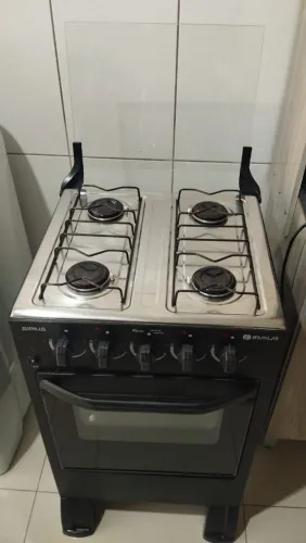 Fogão 4 bocas com acendimento automático