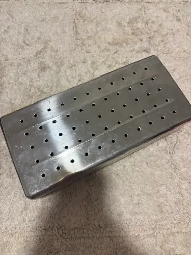 CAIXA ESTERILIZAÇÃO FAVA MILLENIUM GRANDE PERFURADA