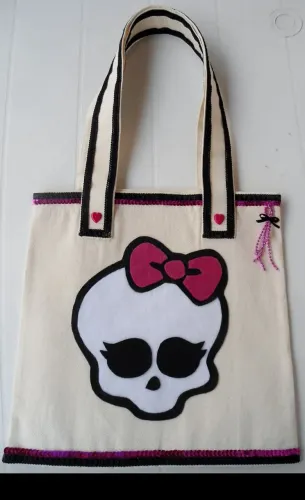Bolsa Skulete Monster High Artesanal