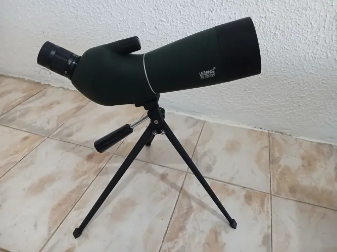 Telescópio Profissional Lelong 20x-60x Longo Alcance