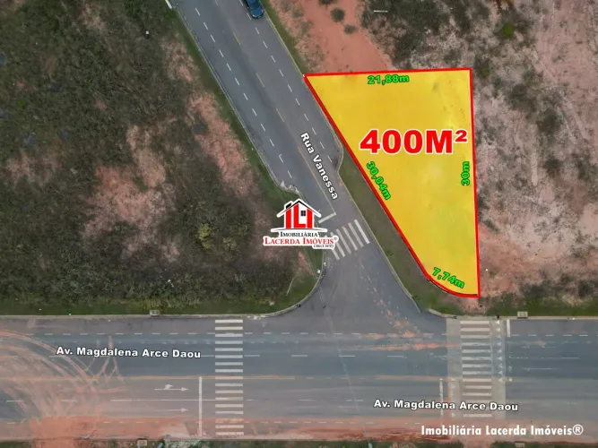 Lote Comercial de Esquina no Parque Mosaico com 400m²