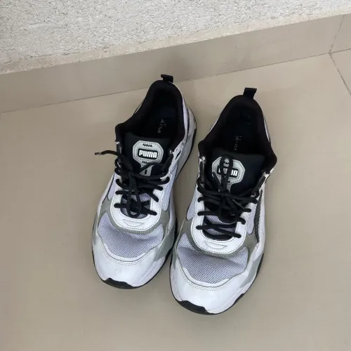 Tênis Puma Trinity Original - Branco/Preto (Estilo Urbano)