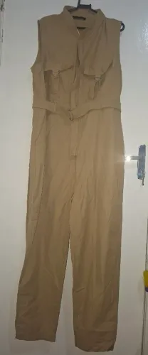 Macacão safari casual