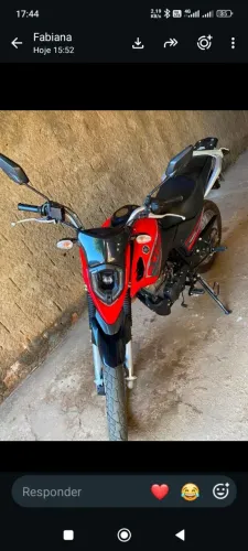 Moto nova único dono e quitado só no geito de transferir