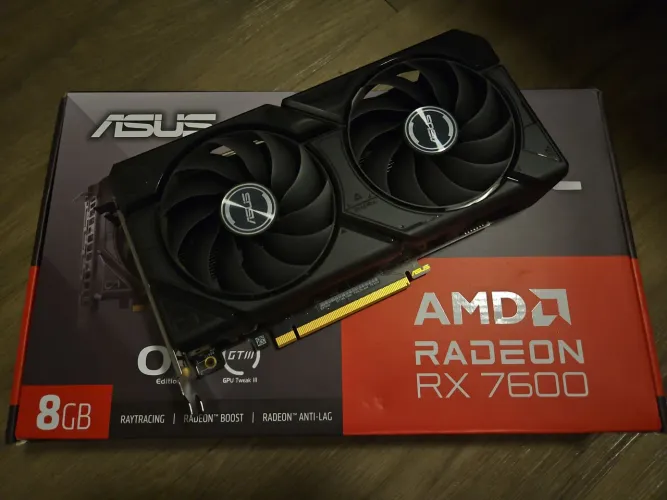 RX 7600 ASUS - NOVÍSSIMA