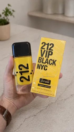 Perfume importado -212 VIP Black  Cab Edição Limitada  100ml 