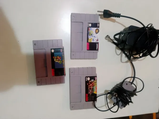 Nintendo lote 3 jogos e acessórios Leia descrição