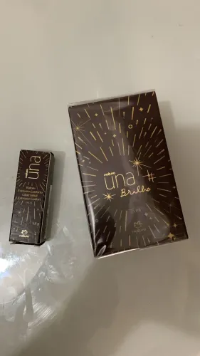 Kit Perfume + Batom Natura Una 