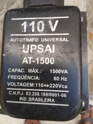 Transformador de voltagem 110 220 volts 1500 watts 
