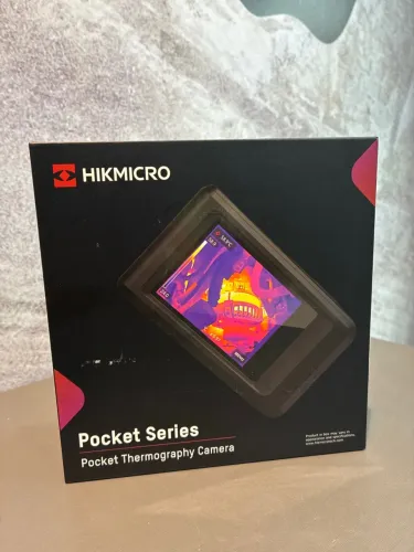 câmera termográfica portátil da Série Pocket da Hikmicro