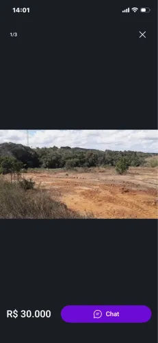 Terreno com nascente em São Cristóvão 