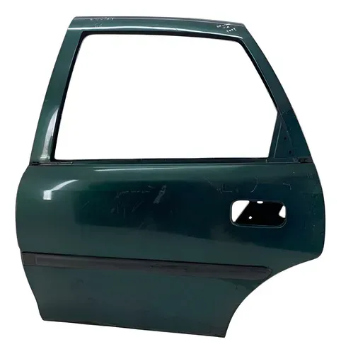 Porta Traseira Esquerda Vectra 1996 1997 1998 1999 Detalhe Traseira Esquerda Verde