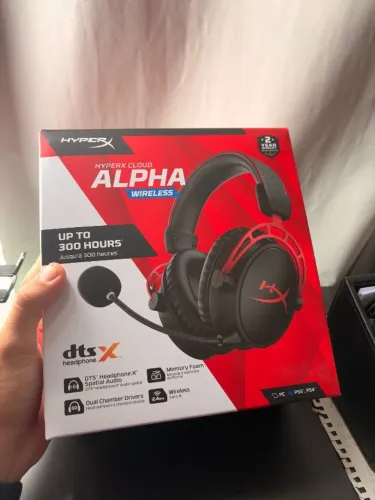 (NOVO) Headset Wireless HyperX Cloud Alpha