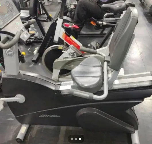 Bicicleta Ergométrica Horizontal Life Fitness 95R Profissional - Impecável!