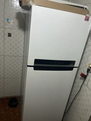 Geladeira/Refrigerador Midea Frost Free Duplex Branco 394L 