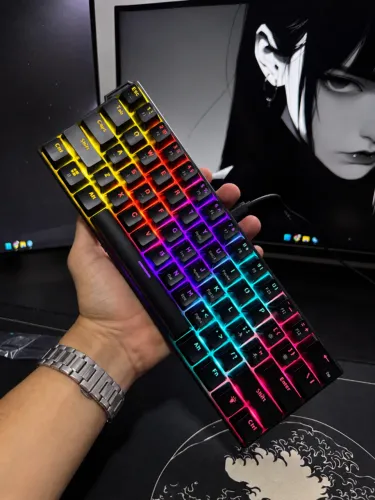 Teclado Mecânico AJAZZ NK61 60% RGB