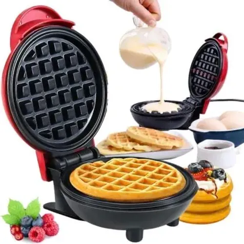 Máquina mini Waffle Elétrica