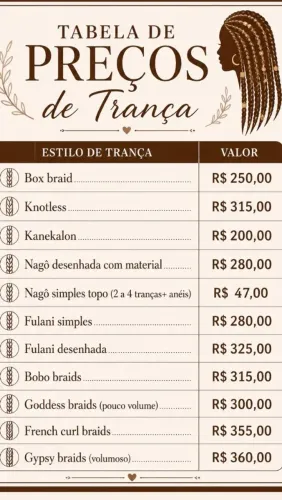 Loja de Jumbo e tranças em todos os estilos 