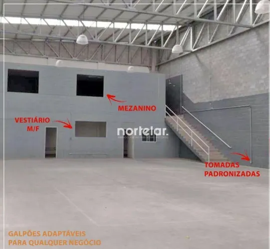 Galpão à venda, 1000 m² por R$ 4.000.000,00 - Laranjeiras - Caieiras/SP