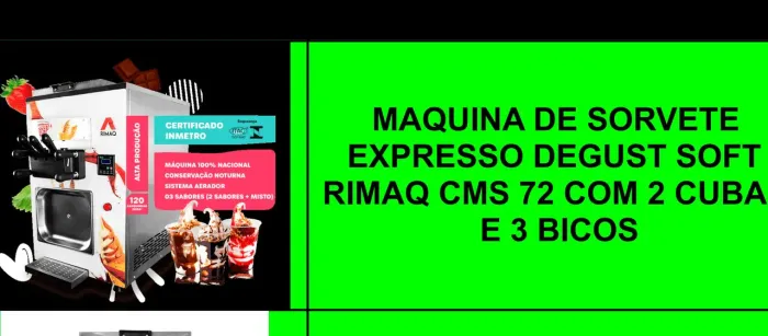 Máquina de sorvete expresso