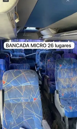 JOGO DE BANCO 26 lugares $8000.00