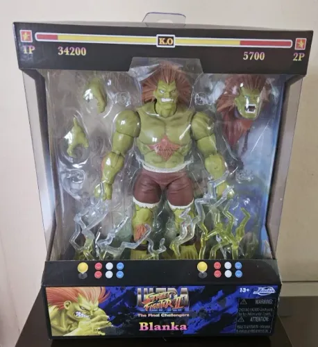 Blanka Street Fighter Jada Toys - Novo e Original