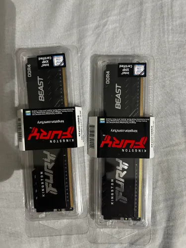 Memória RAM Fury beast 2x8 =16gb 